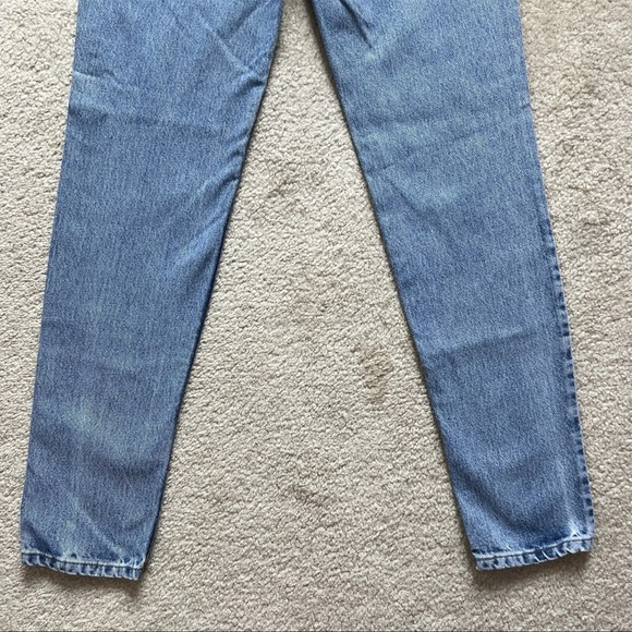 Vintage Levi's 512 High Waist Rise Tapered Leg Jeans Size 7 Long - Picture 7 of 16